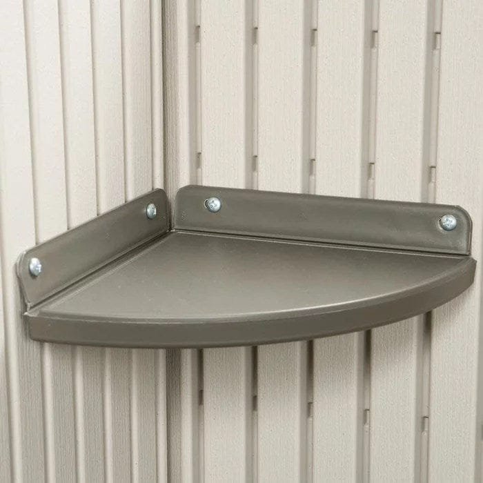 Side 10 ft. W x 8 ft. D Plastic Storage Shed - Image 13