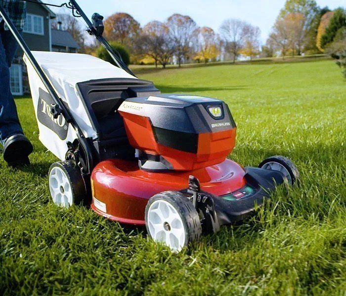 21 in. Recycler SmartStow 60-Volt Lithium-Ion Brushless Cordless Battery Walk Behind Mower RWD 5.0 Ah w/ Battery&Charger - Image 4