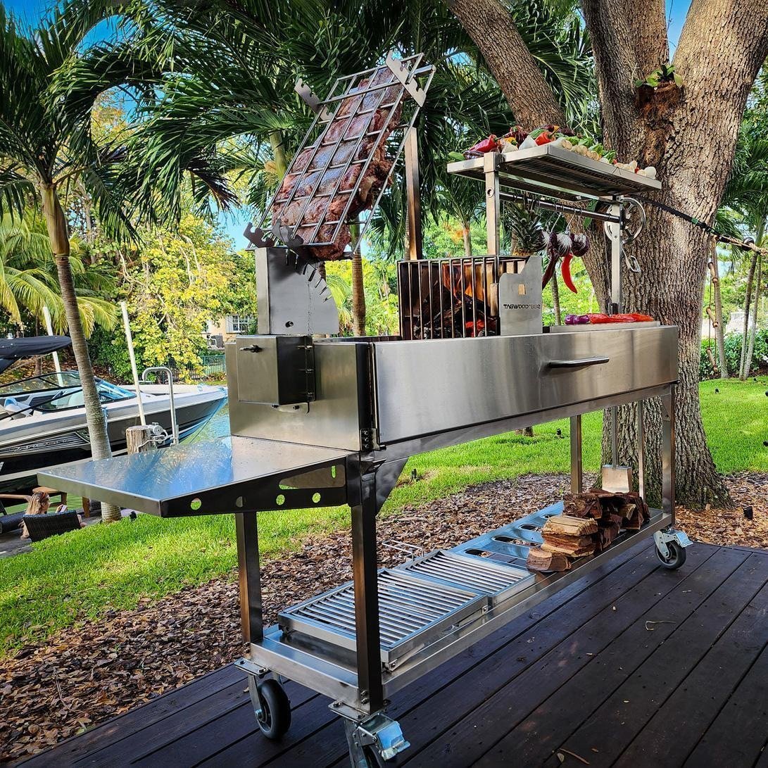 Tagwood BBQ Argentine Santa Maria Wood Fire & Charcoal Grill - Image 4