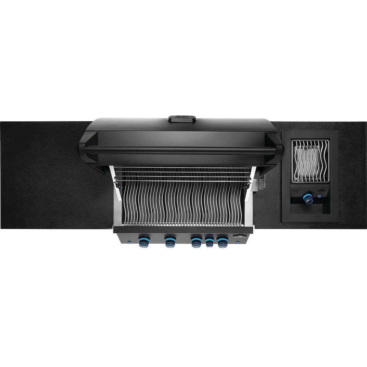 Napoleon OASIS 301 Outdoor Kitchen Island w/ Side Burner & 700 Series 32 Grill Head - Image 4