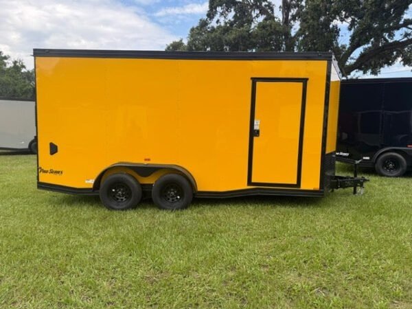2025 7X16TA ENCLOSED CARGO TRAILER 84” 9615 - Image 2