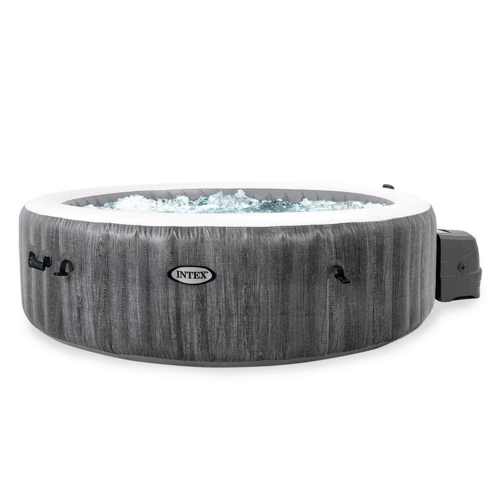 Intex PureSpa Plus 6 Person Inflatable Hot Tub Bubble Jet Spa