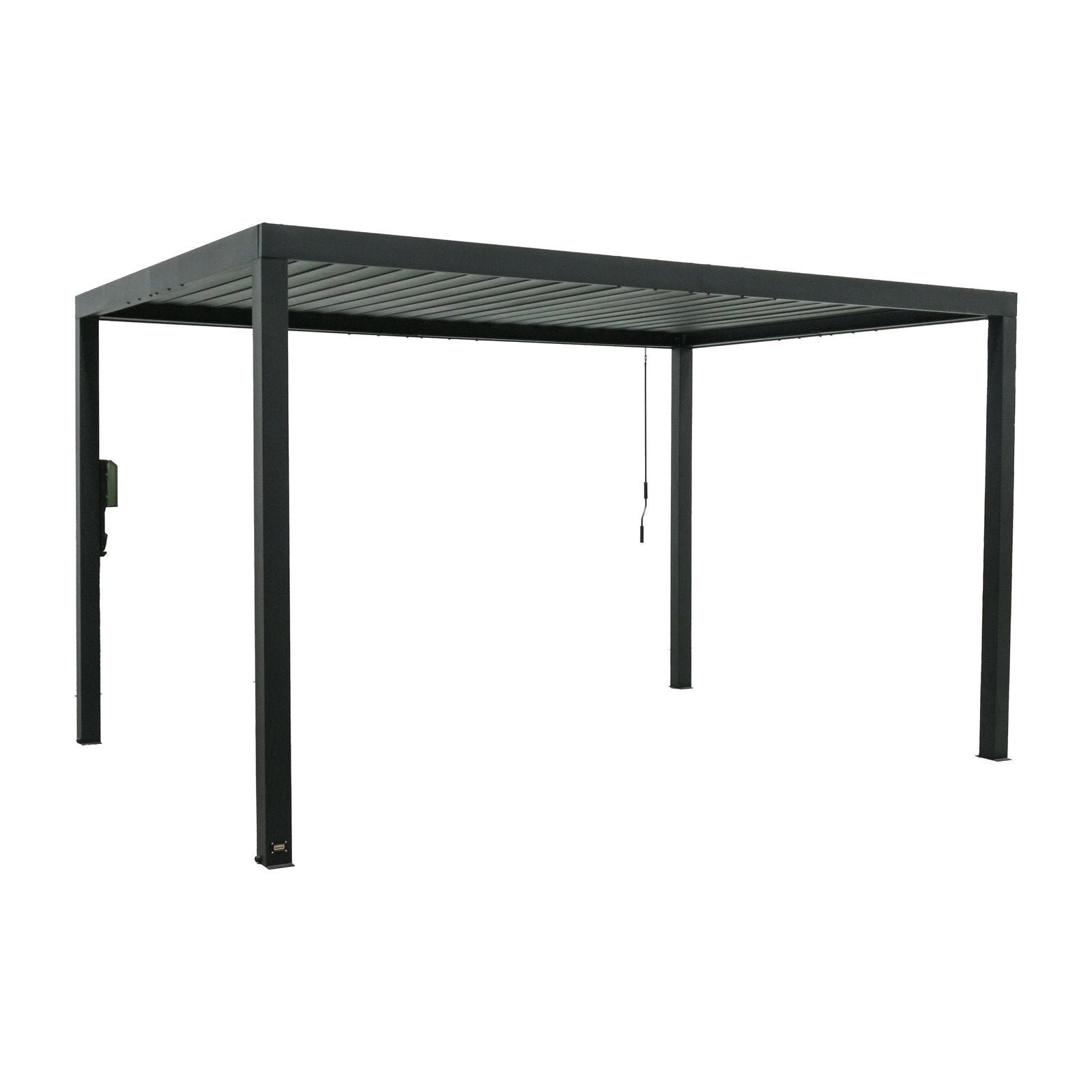 14×10 Sarasota Steel Louvered Pergola - Image 5