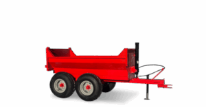 Montana 4’x8′ Farm Dump Trailer – 16,000# GVWR