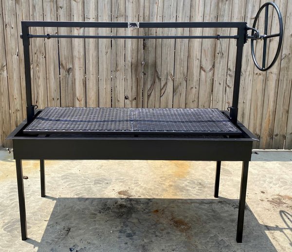 Collapsible Charcoal Catering Grill 60″ x 24″ Stainless Steel - Image 2