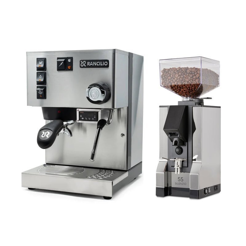 Rancilio Silvia PID Espresso Machine and Mignon Silenzio 55 Grinder Bundle | Seattle Coffee Gear, Stainless, 9.5 Inches - Image 3