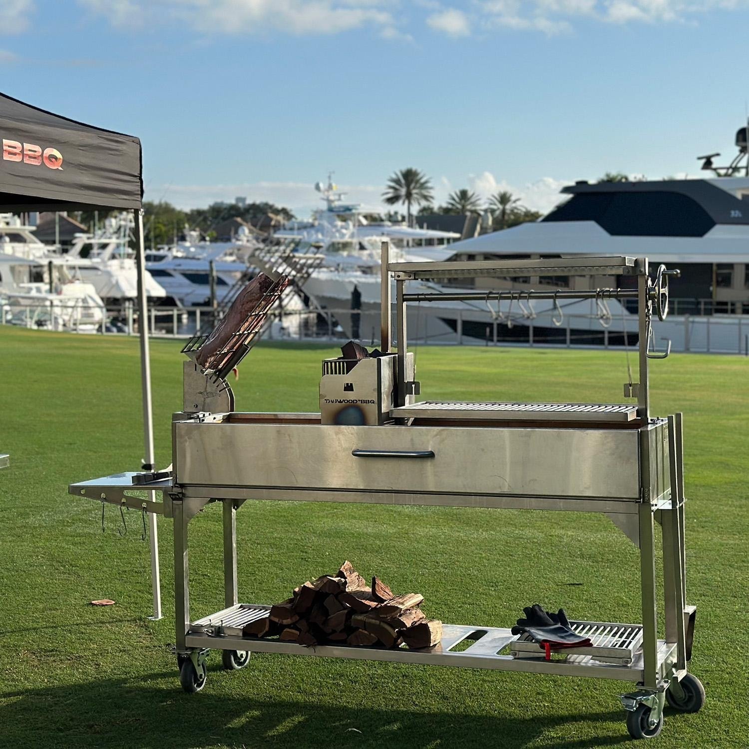 Tagwood BBQ Argentine Santa Maria Wood Fire & Charcoal Grill - Image 2