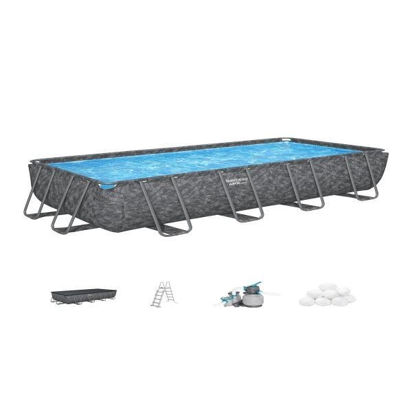 Piscine Bestway tubulaire rectangulaire APX 365 - Image 4