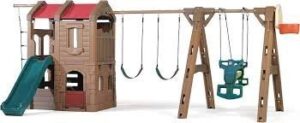 Step2 Naturally Playful Adventure Lodge Play Center with Glider