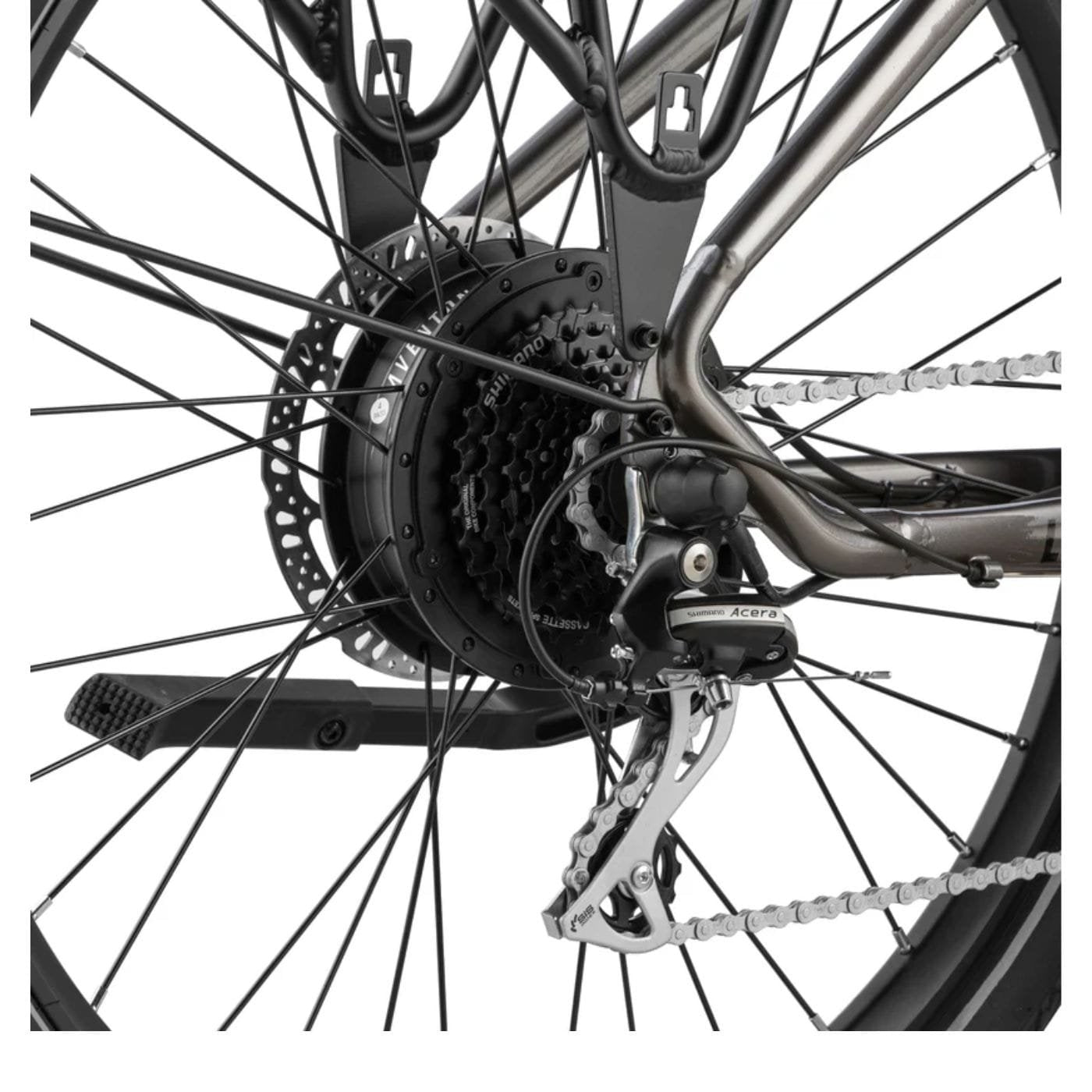 Aventon Level.2 Step-Through Commuter Electric Bike Medium Large 500W - Image 4