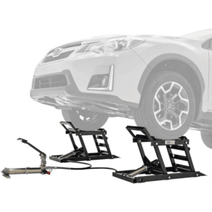 Black Widow 3,000 lbs. Hydraulic Underbody Access Car Lift with Ramp