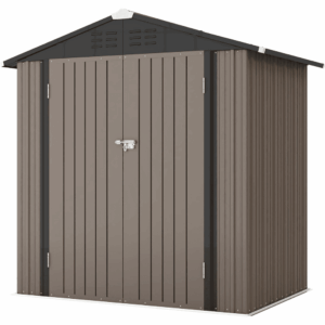 Craftsman 7' x 7' Steel-Reinforced Resin Outdoor Storage Shed with Floor