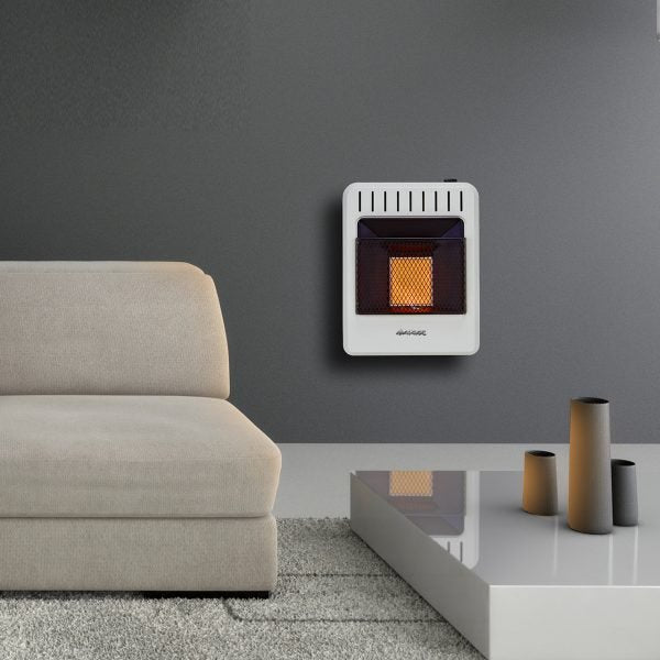 Avenger 10,000 BTU Dual Fuel Ventless Infrared Gas Space Heater FDT1IRA-R, Factory Reconditioned - Image 3