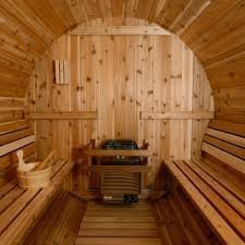 Almost Heaven Audra 4 Person Canopy Barrel Sauna - Image 3