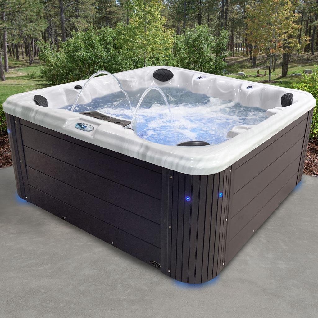 Insight 7 Person 34-Jet 73-Port Non-Lounger Acrylic Spa with Ice Bucket by Aqualife by Strong Spas - Image 3